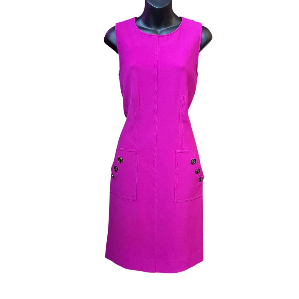 $338 Etcetera Fushia Pink Tunic Dress 4/S NWT